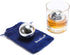 BonBon Large 5.5 cm pair of Whiskey Balls-Reusable Metal Stainless Steel,Scotch,Vodka,Wine Ice Chiller Rocks Gift Set. Chilling Stones Cubes Won't Dilute Your Favorite Drink