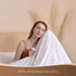 Buyoung White Duvet Cover Set Twin, Brushed Microfiber Super Soft Duvet Cover Twin Size 2 Pieces with Zipper Closure, White Duvet Covers 1 Down Comforter Cover and 1 Pillow Sham Soft Fabric Easy Care