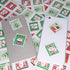 Merry Christmas Holiday Stamps Creative Sticker Assortment, 100 Stickers - Best Gift for Kids! Santa, Christmas Tree, Snowman and Christmas Stocking ( 10 Sheets)