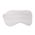 Amazon Basics 100% Mulberry Silk Sleep Set for Hair and Skin with Pillowcase, Eye-Mask and Travel Pouch - Dual Side 19 Momme Silk, Ivory, Standard, Sleep Set