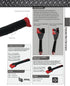 Red Devil 3160 2 1/2" Heavy-Duty Four-Edge Scraper with Contour Handle