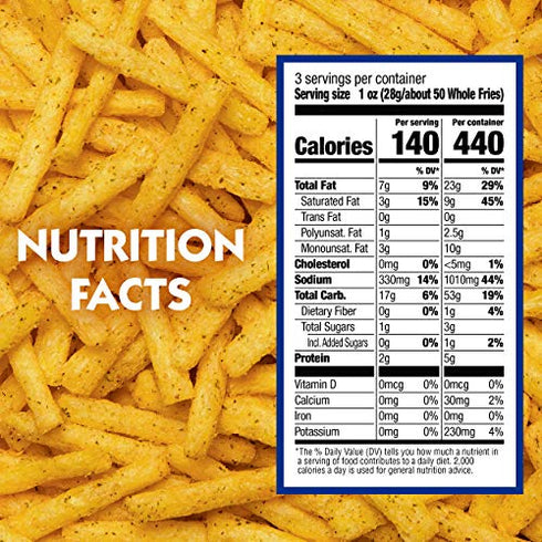 Andy Capp's Ranch Fries Snacks, 3 oz Bag