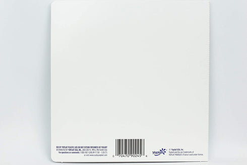 Oui Lids for Yoplait Yogurt Container 4 Pack Clear