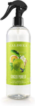 Caldrea Linen and Room Spray Air Freshener, Made with Essential Oils, Plant-Derived and Other Thoughtfully Chosen Ingredients, Ginger Pomelo Scent, 16 oz (Packaging May Vary), 666567