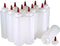 Pinnacle Mercantile Plastic Squeeze Condiment Bottles with Red Tip Cap 16-Ounce Set of 12 Wide Mouth