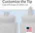 Pinnacle Mercantile Plastic Squeeze Condiment Bottles with Red Tip Cap 16-Ounce Set of 12 Wide Mouth