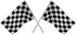Traffic Cones and Racing Checkered Flags - (24 Pcs) 12 - Black and White Flags on Sticks and 12 7-Inch Mini Orange Sports Safety Cones for Kids - Race Car Theme Birthday Party Supplies
