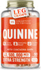 Quinine Tablets - Quinine Capsules with Cinchona Bark - Pills for Immune Support - Organic Quinine Supplement - Made in USA - Extra Strength Quinine Capsules - Herbal Quinine Pills