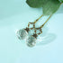 Set of 2 Vintage-Style Clear Fan Pull Ceiling Fan Chain Pulls Crystal Prism Ball