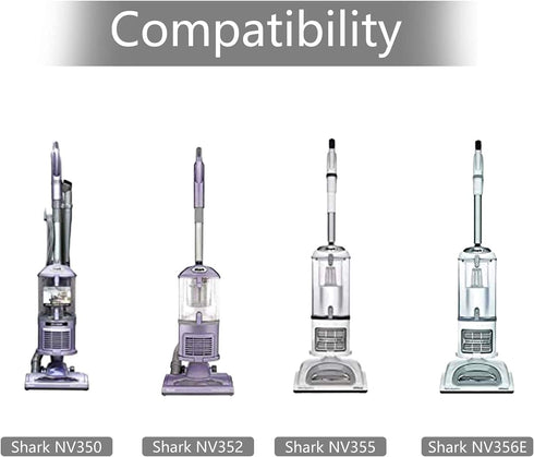 iTechlife Crevice Tool and Dust Brush Upholstery Tool Compatible with Shark Navigator Lift-Away Vacuum Cleaner Models NV350, NV352, NV355, NV356E, Compare to Part No.112FFJ, Gray, 05