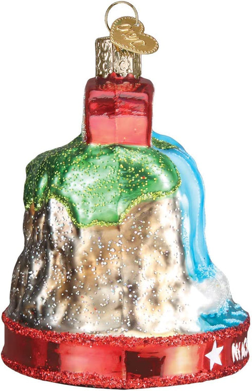 Old World Christmas Niagara Falls Glass Blown Ornaments for Christmas Tree