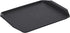 Black Plastic Serving Trays for Eating, Cafeteria, Fast Food (12 x 17 in, 8 Pack)