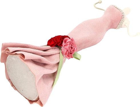 ZJchao Jewelry Display Stand, Dress Fashionable Human Model Bracket Metal Earrings Rack Jewelry Storage Stand Organizer Tower Holder Decor for Women