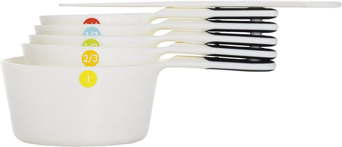 OXO Good Grips 6-Piece Plastic Measuring Cups- White, 1 EA