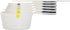 OXO Good Grips 6-Piece Plastic Measuring Cups- White, 1 EA