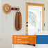 MAGZO Under Door Draft Stopper 32 Inch Length, Brown Weighted Door Draft Blocker for Door Bottom Noise Reducer Energy Saver
