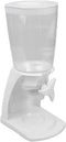 Home Basics Single Cereal Dispenser, White