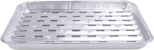 Yesland 30 Pack Disposable Aluminum Foil Pans - 13.4 x 9 x 1.1 Inch Food Containers, Aluminum Sheet Pans for Cooking, Baking, Heating, Storing, Meal Prep, Takeout