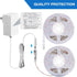 Bason Under Cabinet Lights with 44 Keys Remote and Power Supply, Under Bed Lights 32.8ft High Bright 300 LEDs Light Strips Kit for Kitchen,Bar,Computer Desk, Wall Lights.