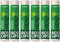 Eco Lips Organic Hemp Lip Balm with Beeswax, Coconut Oil, Vitamin E to Soothe Chapped Lips. 100% Plastic-Free Plant Pod Packaging (Vanilla, 6-Pack)