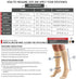 Truform 30-40 mmHg Compression Stockings for Men and Women, Knee High Length, Closed Toe, Black, X-Large