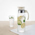 Hario Slim Water Jug with Handle, 1400ml, White