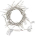 Yirunfa Christmas String Lights 50 Warm White LED T5 Xmas Light 17FT, 120V UL, White Wire Connectable for Outdoor and Indoor Decorations, Wedding, Tree, Garden, Bedroom