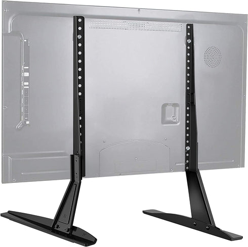 PERLESMITH Universal Table Top TV Stand for 22 - 65 Inch Flat Screen, LCD TVs Premium Height Adjustable Leg Stand Holds up to 110lbs, VESA up to 800x500mm
