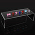 5 Pack Clear Acrylic Display Risers, 5 Sizes Acrylic Jewelry Display Riser Shelf Showcase Fixtures for Cake Candy Display Stand