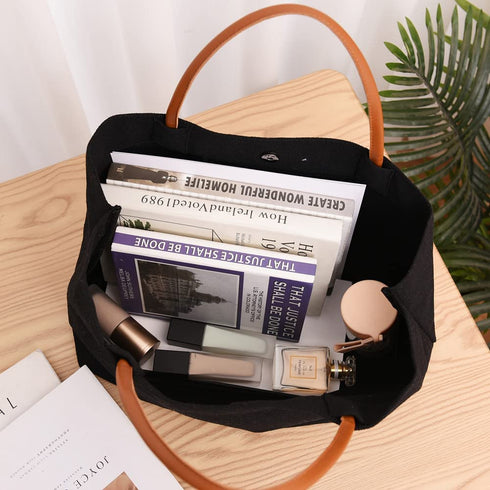 Kifasyo Beach Tote Bag Canvas Holiday Bag
