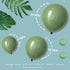 Sage Green Balloons,3 Different Sizes 77 Pack Green Balloons 12 Inch,5 Inch,10 Inch Eucalyptus Olive Green Balloons for Bridal Shower Baby Shower Birthday Wedding