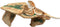 Tfwadmx Bearded Dragon Basking Platform, Resin Reptile Climbing Shale Step Ledge Ramp Rock Hideout Cave Terrarium Landscape Hiding Spot for Turtle Lizard Leopard Gecko Snake Chameleon Frog