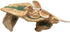 Tfwadmx Bearded Dragon Basking Platform, Resin Reptile Climbing Shale Step Ledge Ramp Rock Hideout Cave Terrarium Landscape Hiding Spot for Turtle Lizard Leopard Gecko Snake Chameleon Frog