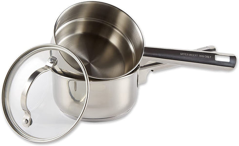 RSVP International 1-quart Induction Double Boiler, 2 Cups, Multi Color