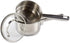 RSVP International 1-quart Induction Double Boiler, 2 Cups, Multi Color