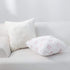 Cozy Bliss Set of 2 Faux Fur Pillow Covers Luxury Super Soft Plush Fleece Throw Pillowcase, Textured Knitted Cushion Cover Decorative Pillowcases for Sofa Couch Bed Chair Car (Cream, 18"x18")