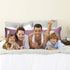 uxcell Body Pillow Cover 20x54 Inch Mauve Silky Satin Body Pillowcases for Hair and Skin Luxury Cooling Anti Wrinkle Wash-