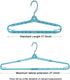 Extra Large Hangers Big Clothes Hangers Enlarge Adjustable Shoulder 16.4"-27.2" Drying Hanger 4 Pack Sturdy Hangers for Wide Polos Tops Cardigans Quilt Bath Towel Big and Tall Shirts 4 Colors Hanger