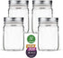 32 oz Mason Jars Wide Mouth with Airtight Lids, Pickling Mason Jars Glass for Food Storage, Canning, Fermenting Fruits and Vegetables (4 Pack)