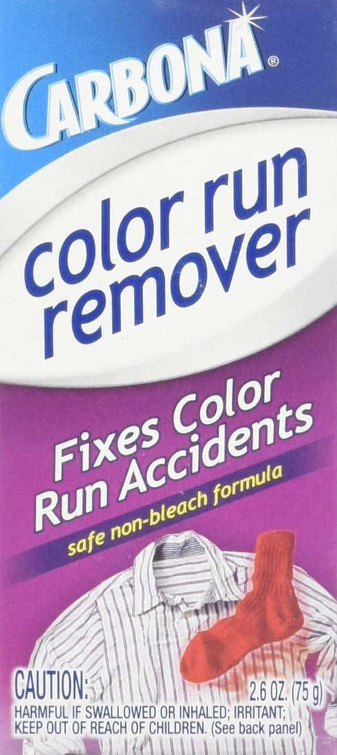 Carbona® Color Run Remover | Powerful Color Bleed Eliminator | Fixes Color Run Accidents | 2.6 Oz, 1 Pack