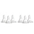 Dr. Brown’s Natural Flow® Preemie Flow™ Narrow Baby Bottle Silicone Nipple, Slowest Flow, 0m+, 100% Silicone Bottle Nipple, 6 Pack