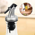 Oil Dispenser Bottle 4 Pack , WERTIOO 17 OZ Glass Olive Oil and Vinegar Dispenser Set Oil Container with Funnel & Pen and Tag for Kitchen