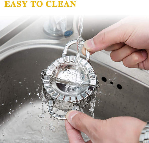 Dumpling Maker,Dumpling Mold Set and Cutter,Dumpling Press molds Dumpling Skin Maker Stuffing Spoon Flour Ring Cutter,Chinese Dumpling Pie Ravioli Empanadas Press Mold Kitchen Accessories