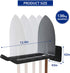 Stormann Garage Hooks Wall Mounted Heavy Duty Hanger Tool Organizer Rack Storage Utility Hooks for Tire Rack,Snow Board,Ladders,Chairs,Strollers,Power Tools,Garden Tools (2 Pack)