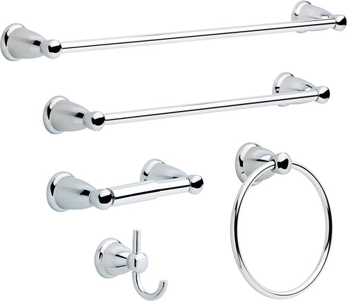 Franklin Brass Kinla Toilet Paper Holder, Polished Chrome, Bathroom Accessories, KIN50-PC1