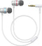 KIWI design Noise-Isolating in-Ear Headphones Compatible with Quest 2 / Rift S Accessories, Earphones with Custom Silicone Earbuds Caps (White)