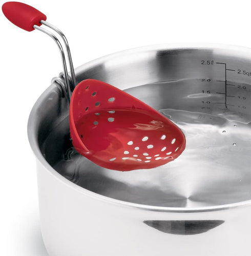 Cuisipro Egg Silicone Poacher Set of 2, Red