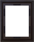 MCS 12x12 Inch Frame To Mount Finished Canvases, black (47391)