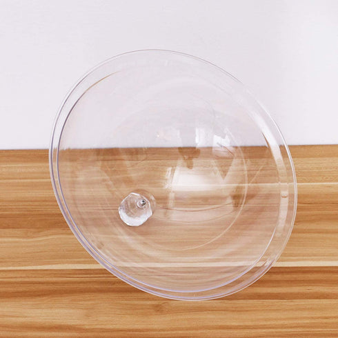 BESTONZON Food Cover Dome Food Screen Protector Fly Cake Cover for Home Restaurant Use (8.5x 5.9 Inch)