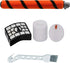 HIMrHEPA Roll Brush and Foam & Felt & HEPA Filter Replacement for Shark APEX DuoClean AX950, AX951, AX952, AZ1000W, AZ1002, AZ1002BRN Vacuum Cleaner (1 Brush Roll+ 2 Filters+1 Cleaning Tool))